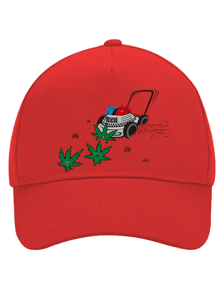 Ganja bust baseballsapka Classic Red