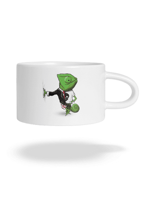 Az álcázás mestere macaron bögre White