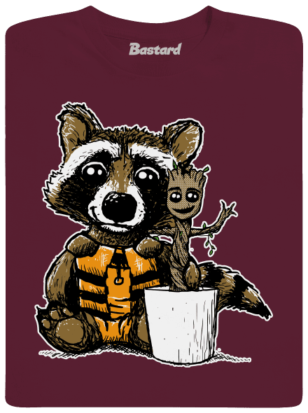 A galaxis őrzői gyerek póló Burgundy