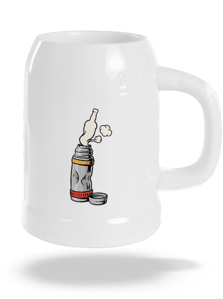 Tea rummal söröskorsó White