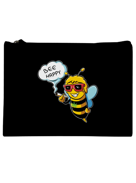 Bee happy kis táska Black