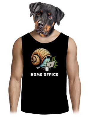 Sneka home office férfi trikó Black