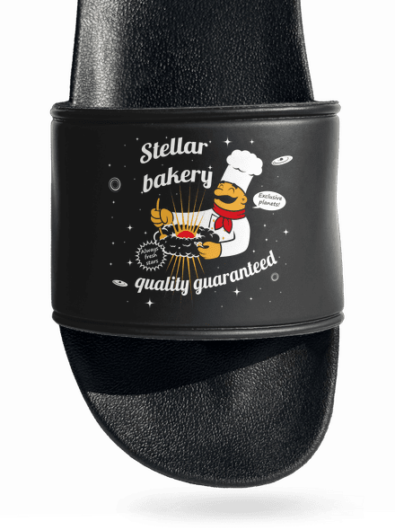 Stellar bakery papucs Black