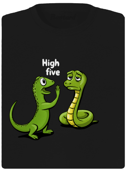 High Five női sportpóló Black