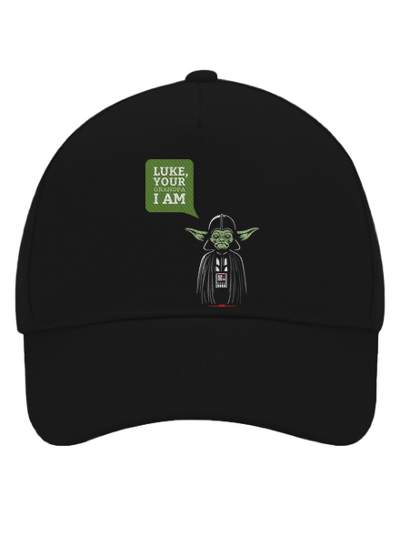 Mr. Yoda: Your grandpa I am baseballsapka Black