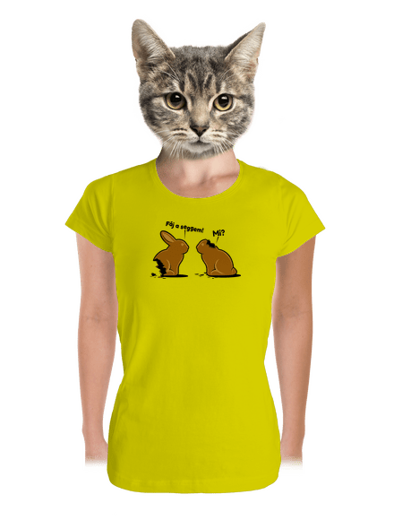 Fáj a seggem! prémium női póló Lemon