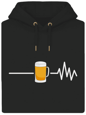 Beer help unisex prémium pulóver Dark Black