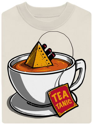 Teatanic unisex crewneck Off White