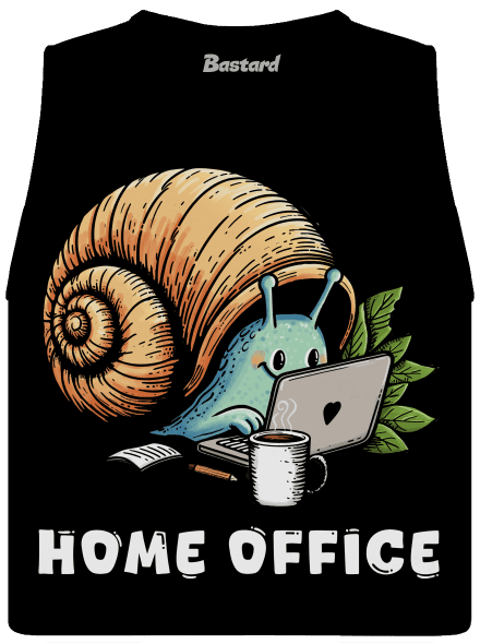 Sneka home office női bővített trikó Black