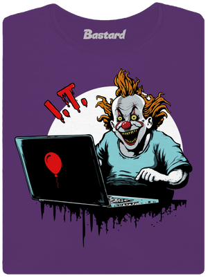 I.T. Clown prémium női póló Purple