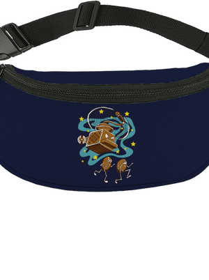 Meg foglak verni övtáska French Navy