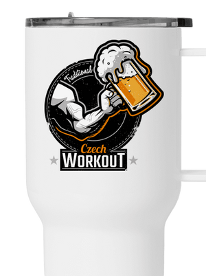 Czech workout termosz bögre White