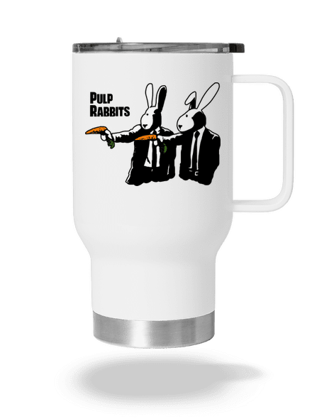 Pulp Rabbits termosz bögre White