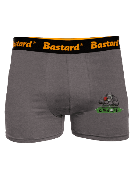 King pong boxeralsó Gray Melange