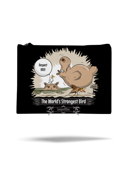 Strongest bird kis táska Black