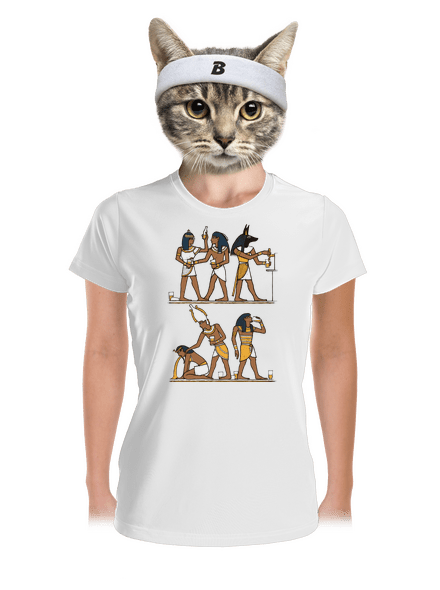 Egyiptomi parti női sportpóló White