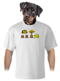 unisex túlméretezett póló
