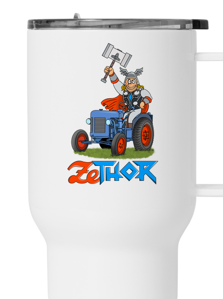 ZeThor termosz bögre White