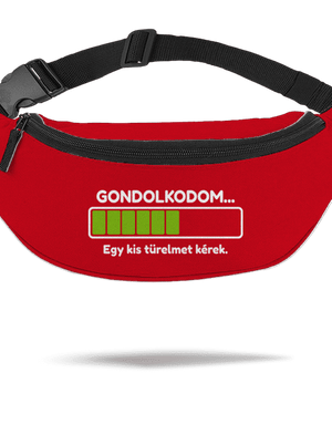 Gondolkodom övtáska Red