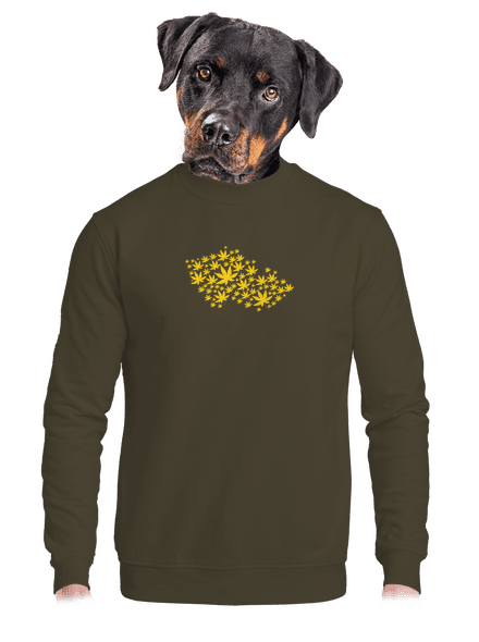 Ganja country unisex crewneck Urban Khaki