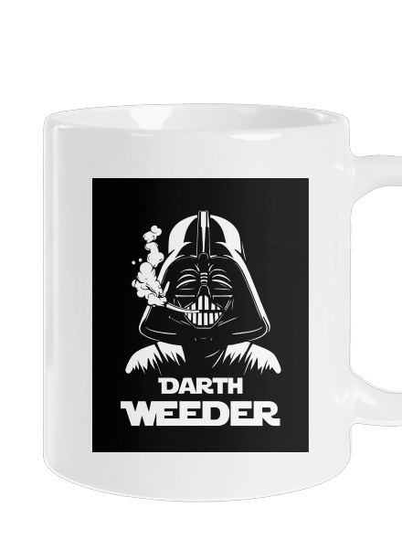 Darth Weeder hagyományos bögre White