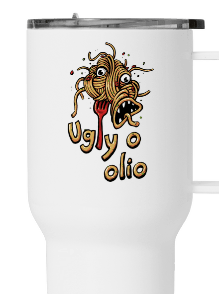 Ugly o olio termosz bögre White