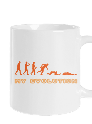 My Evolution hagyományos bögre White
