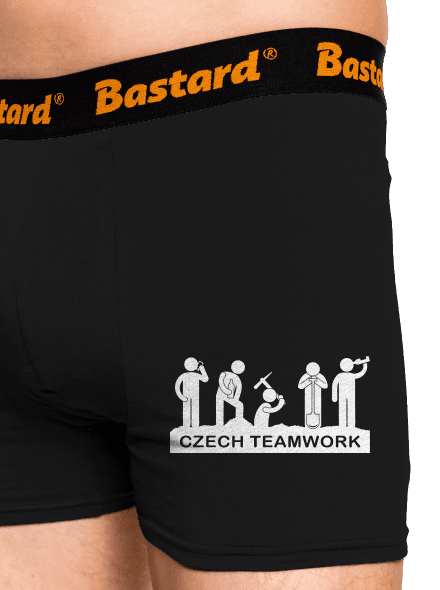 Czech Teamwork boxeralsó Black