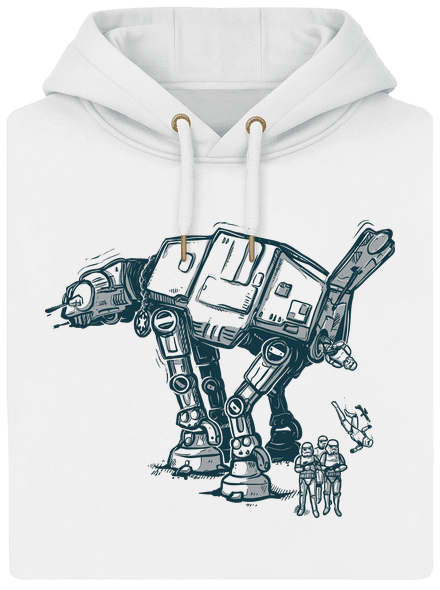 AT-AT unisex prémium pulóver Snowwhite
