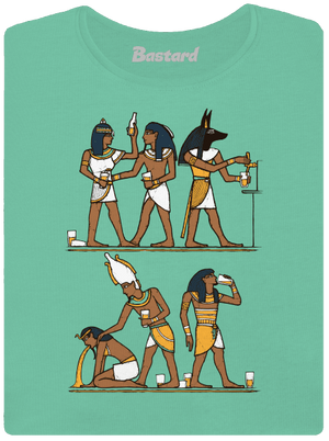 Egyiptomi parti prémium női póló Mint Mal