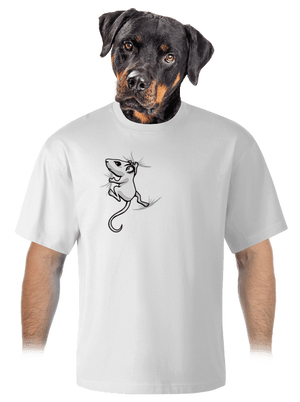 unisex túlméretezett póló