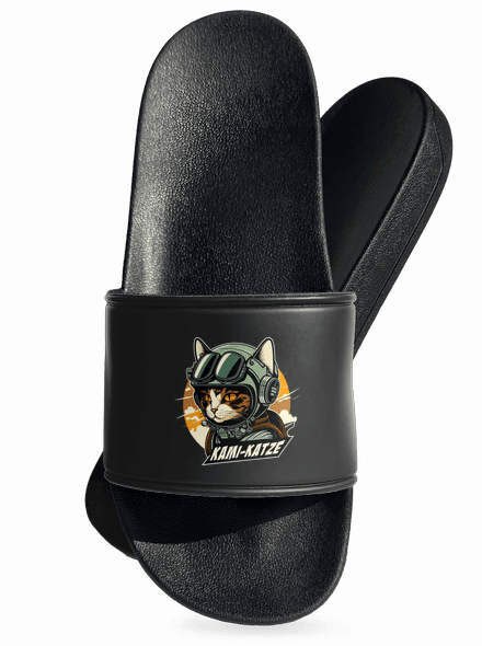 Kami-Katze papucs Black