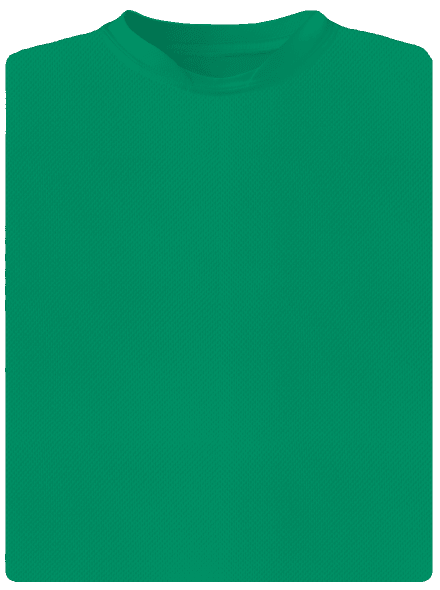 Nyomtatás nélkül gyerek sport póló Kelly Green Mal