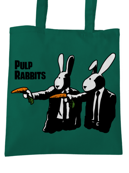 Pulp Rabbits táska Bottle Green