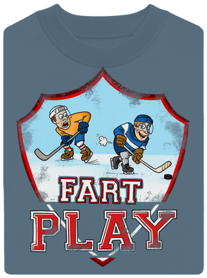 Fart Play unisex crewneck Nordic Blue