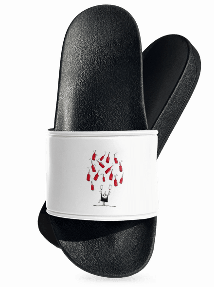 Boldog borász papucs White