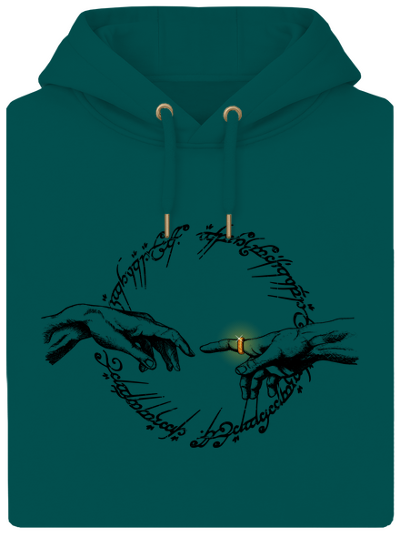God of ring unisex prémium pulóver Emerald Green
