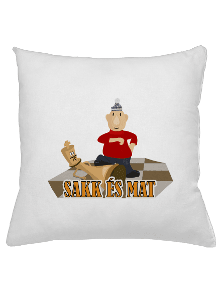 Sakk És Mat párna White