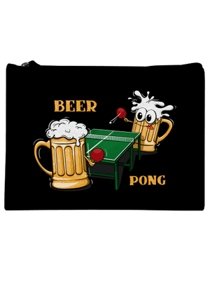 Beer pong kis táska Black