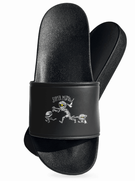 Super mumie papucs Black