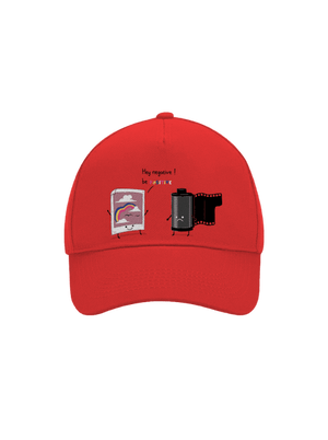 Légy pozitív baseballsapka Classic Red