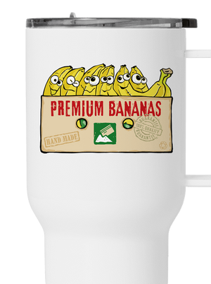 Premium Bananas termosz bögre White