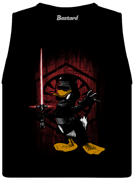 Kylo Duck női bővített trikó Black
