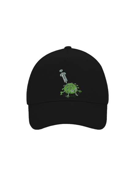 Elakadt covid baseballsapka Black