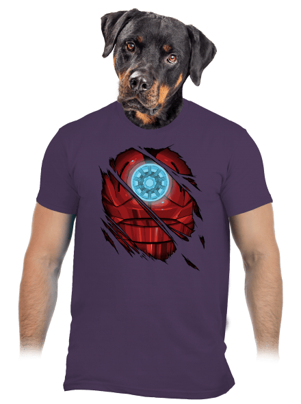 Ironman férfi póló Urban Purple