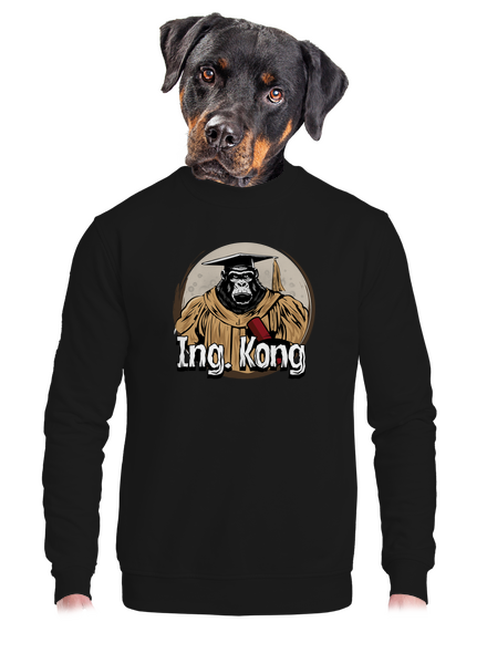Ing. Kong unisex crewneck Black