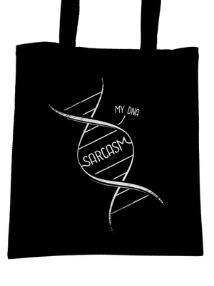 Sarcasm táska Black