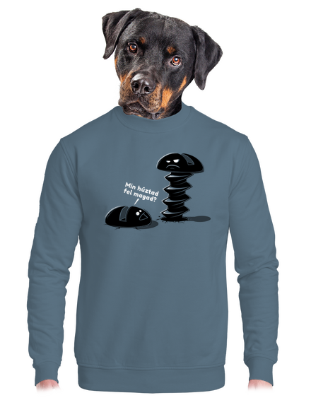 Felhúzva unisex crewneck Nordic Blue