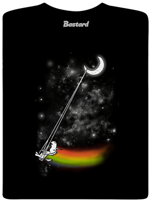 Unicorn universe férfi hosszú ujjú póló Black