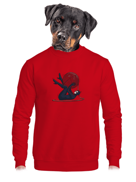 Catwoman unisex crewneck Red